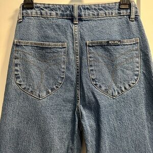 Rolla’s High Waist Flare Leg Jeans